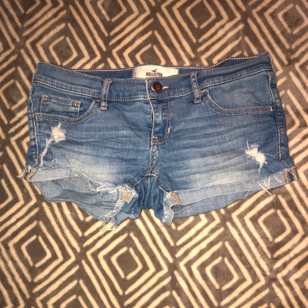 Hollister denim shorts